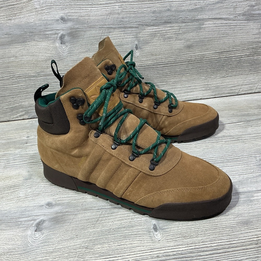 Adidas Originals Jake Blauvelt 2.0 Men's Size 12 Brown Suede Hiking Boots Shoes
